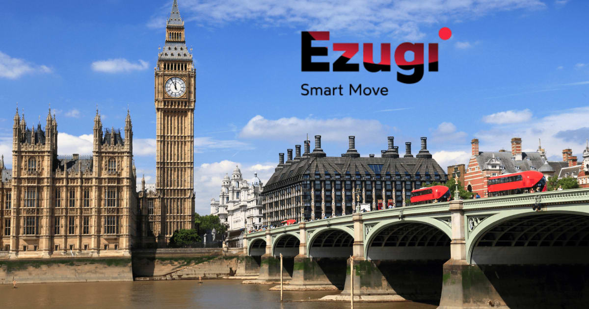 Ezugi Membuat Debut UK dengan Tawaran Kejuruteraan Playbook