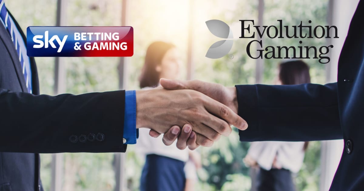 Evolution Bersetuju untuk Live Casino Deal dengan Sky Betting & Gaming